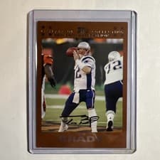 Tom Brady 2007 Topps card