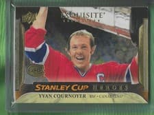Yvan Cournoyer 2025 Upper Deck Black Diamond Exquisite Collection Stanley Cup Heroes card