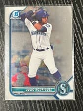 Julio Rodriguez 2022 Bowman Chrome Prospects card