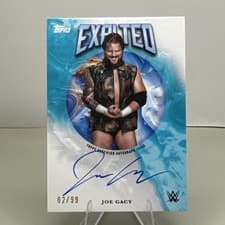 Joe Gacy 2025 Topps Exalted WWE Wrestling Exalted Autographs card