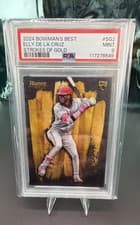 2024 Bowman's Best Strokes of Gold Elly De La Cruz #SG-2 card