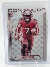 Bucky Irving 2024 Panini Phoenix Contours card