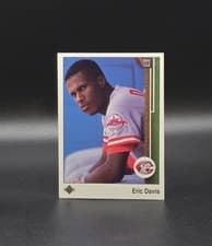 Eric Davis 1989 Upper Deck card