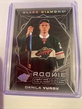 2025-26 Upper Deck Black Diamond Rookie Gems Danila Yurov #RG-DY card