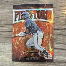 2025 Panini Select Firestorm Dylan Crews #3 card