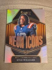 2025 Panini Select Neon Icons Kyle Williams #17 card