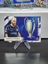 2025-26 Topps UEFA Club Competitions Trophy Chasers Federico Dimarco #TC-17 card