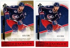 Rick Nash 2008 SP Authentic card