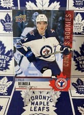 Ville Heinola 2020 Upper Deck National Hockey Card Day Canada card