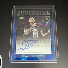 2026 Topps Chrome WWE 1986 Topps Autographs Damian Priest #86T-DP card