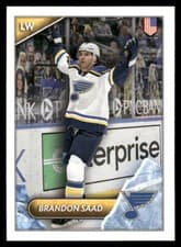 Brandon Saad 2021 Topps NHL Sticker card