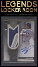 2024 Topps Diamond Icons Autographed Jumbo Patches Mike Piazza #AJP-MP card