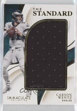 Carson Wentz 2020 Panini Immaculate Collection card