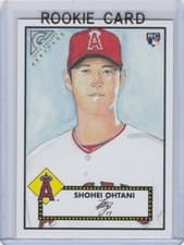 Shohei Ohtani 2018 Topps Gallery Heritage card