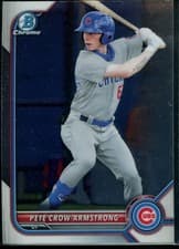 Pete Crow Armstrong 2022 Bowman Chrome Prospects card