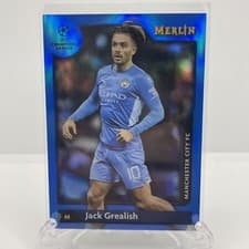 Jack Grealish 2021 Topps Merlin Chrome UEFA card