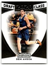 Deni Avdija 2020 Panini Contenders Draft Picks Draft Class card