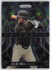 Leo De Vries 2025 Panini Prizm Prizmatic card