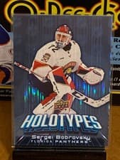 2025-26 Upper Deck Holotypes Sergei Bobrovsky #HT-31 card