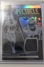 2021 Panini Spectra Sunday Spectacle Amari Cooper #SS-AC