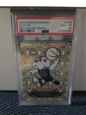 Scottie 2024-25 Panini Prizm Monopoly Millionaire White card