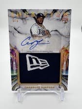 2025 Topps Inception Inception Autograph Jumbo Relic Hat Chandler Simpson #IAJH-CSI card