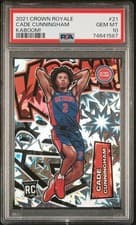 Cade Cunningham 2021 Panini Crown Royale Kaboom card