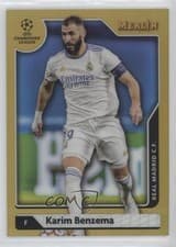 Karim Benzema 2021 Topps Merlin Chrome UEFA card