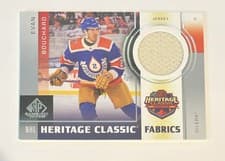 2024-25 SP Game Used 2023 Heritage Classic Fabrics Evan Bouchard #HCF-2 card