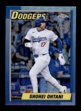 Shohei Ohtani 2025 Topps Chrome 1990 card