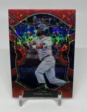 Derek Hill 2021 Panini Select card