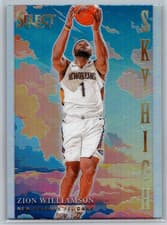 2024-25 Panini Select Sky High Zion Williamson #2 card