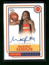 Mackenly Randolph 2024 Topps Chrome McDonald's All-American Event Autographs card