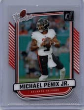 2024 Clearly Donruss The Rookies Michael Penix Jr. #9 card
