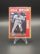 Ichiro 2025 Topps 1990 Topps Baseball All Stars Chrome Refractor card