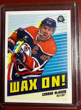 2025-26 O-Pee-Chee Wax On Connor McDavid #WO-4 card