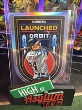 2025 Topps Cosmic Chrome Launched into Orbit Miguel Cabrera #LIO-38 card