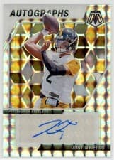 Justin Fields 2024 Panini Mosaic Autographs Mosaic card