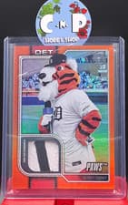 2026 Topps Mascots Relics Paws #MAS-PAW card