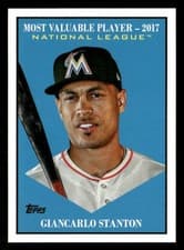 2025 Topps Update Most Valuable Giancarlo Stanton #MV-12 card