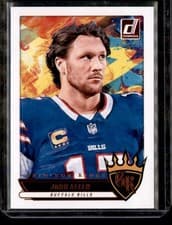 Josh Allen 2025 Panini Donruss Gridiron Kings card