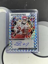 Skyy Moore 2024 Panini Mosaic Autographs Mosaic card