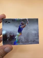 2025 Panini Black Smokescreen Lamar Jackson #4 card
