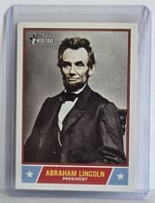 2025 Topps Heritage Notable Americans Abraham Lincoln #NS-2 card