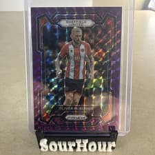 Oliver McBurnie 2023 Panini Prizm Premier League card