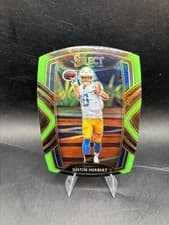Justin Herbert 2020 Panini Select card