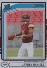 Jayden Daniels 2024 Panini Donruss card