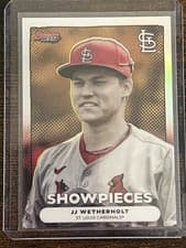 2025 Bowman's Best Bowman Showpieces JJ Wetherholt #BS-11 card