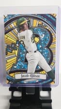 Jacob Wilson 2023 Bowman Draft Glass card