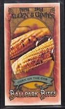 2024 Topps Allen & Ginter Ballpark Bites Mini Corn on the Cob #BB-22 card